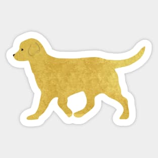 Yellow Lab Sticker